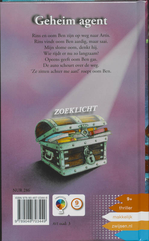 Achterkant van Geheim agent