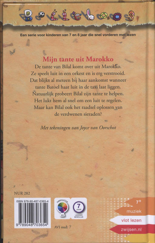 Achterkant van Mijn tante uit Marokko
