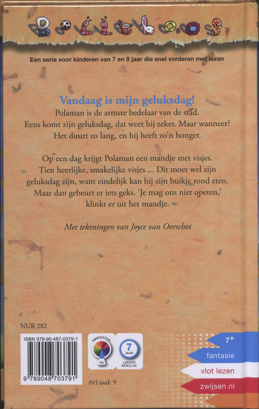 Achterkant van Vandaag is mijn geluksdag!