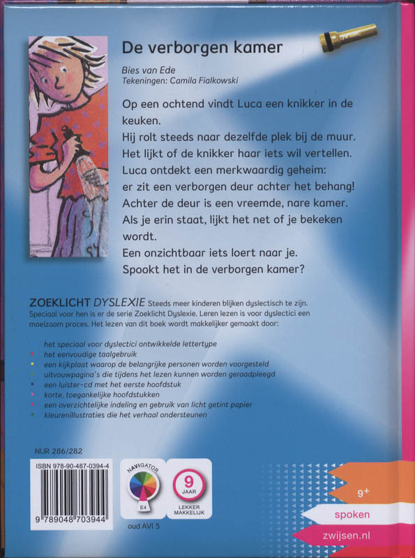 Achterkant van De verborgen kamer