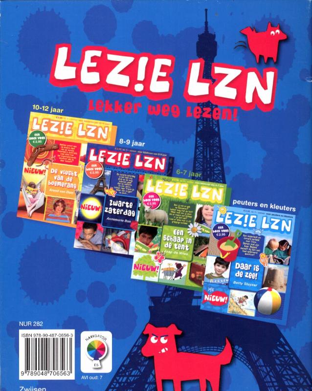 Achterkant van Zwarte zaterdag