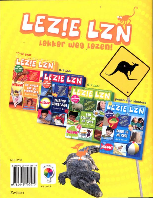 Achterkant van De vlucht van de boemerang