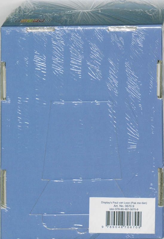 Achterkant van Leren lezen met Paul van Loon display set 10 ex