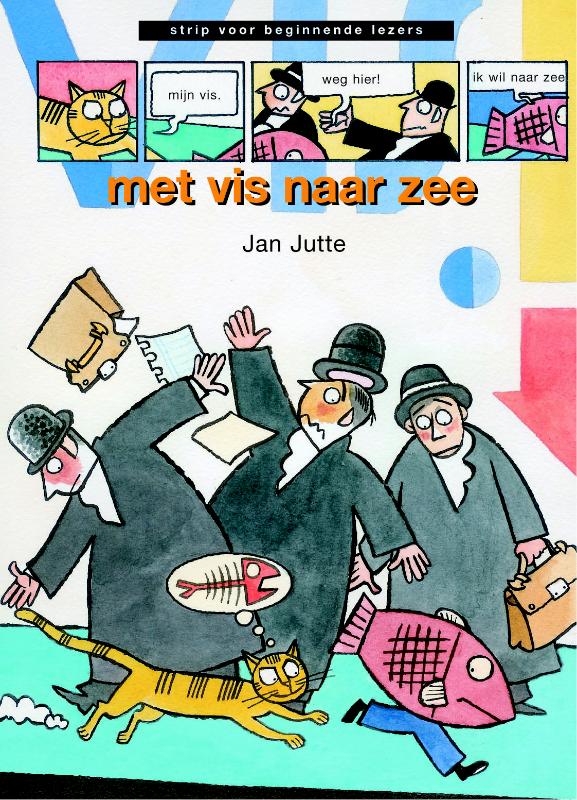 Achterkant van Pakket Strips voor beginnende lezers (8 titels)