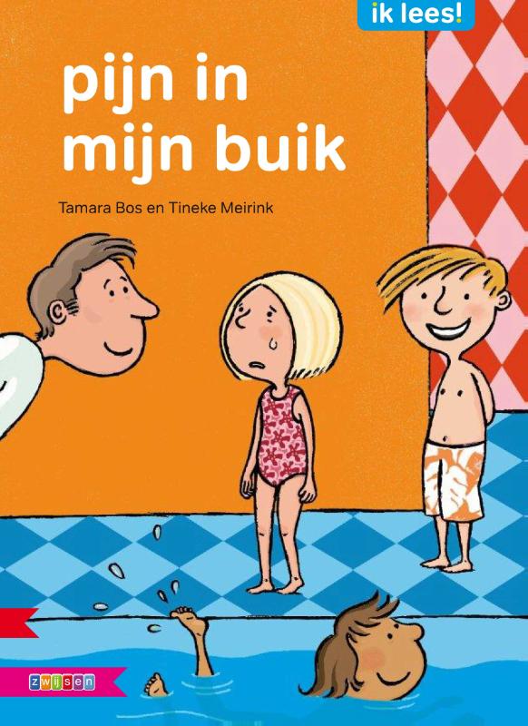 Achterkant van Display Ik lees serie 1 thema zwemmen