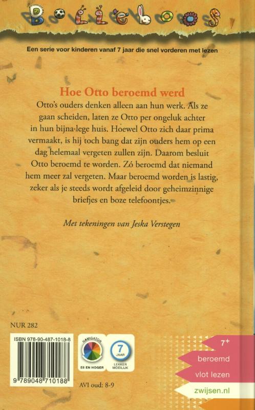 Achterkant van Hoe Otto beroemd werd