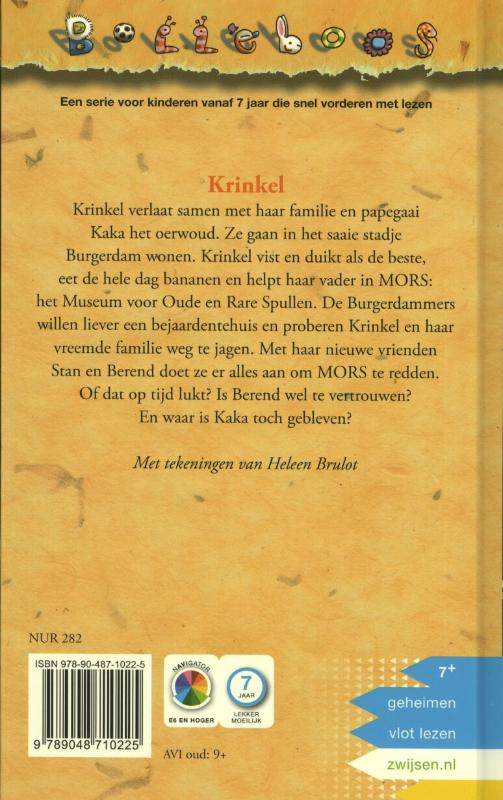 Achterkant van Krinkel