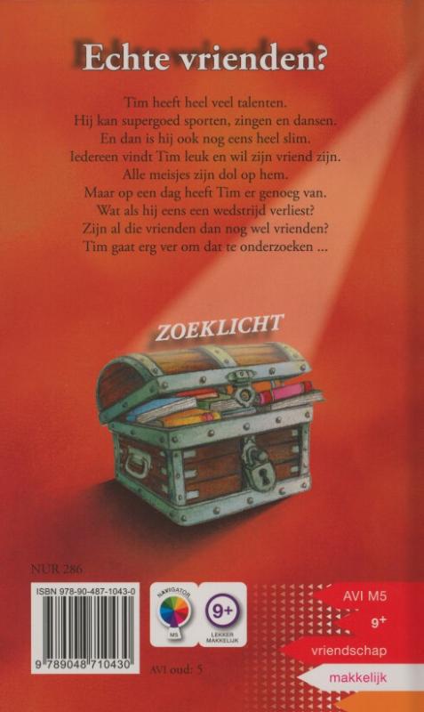 Achterkant van Echte vrienden?