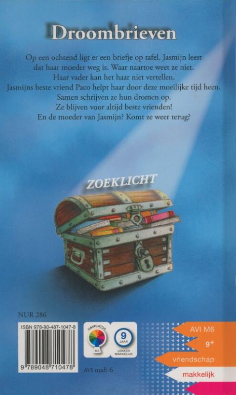 Achterkant van Droombrieven