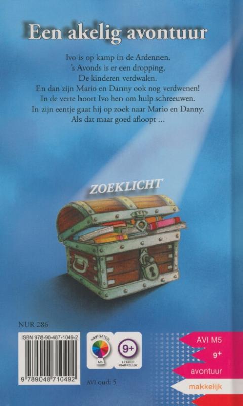 Achterkant van Een akelig avontuur