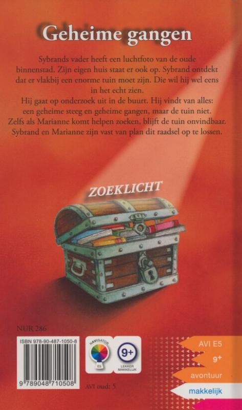 Achterkant van Geheime gangen