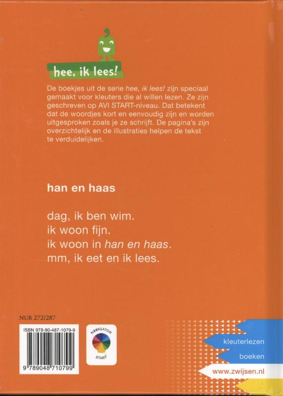Achterkant van Han en haas
