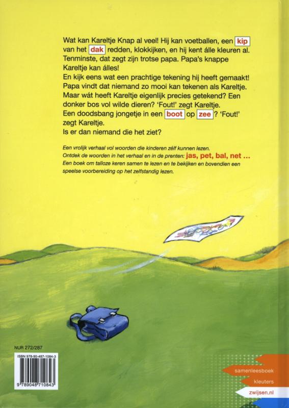 Achterkant van Kareltje Knap