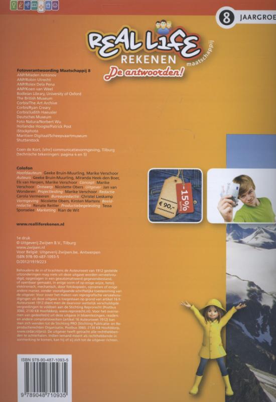 Achterkant van De antwoorden