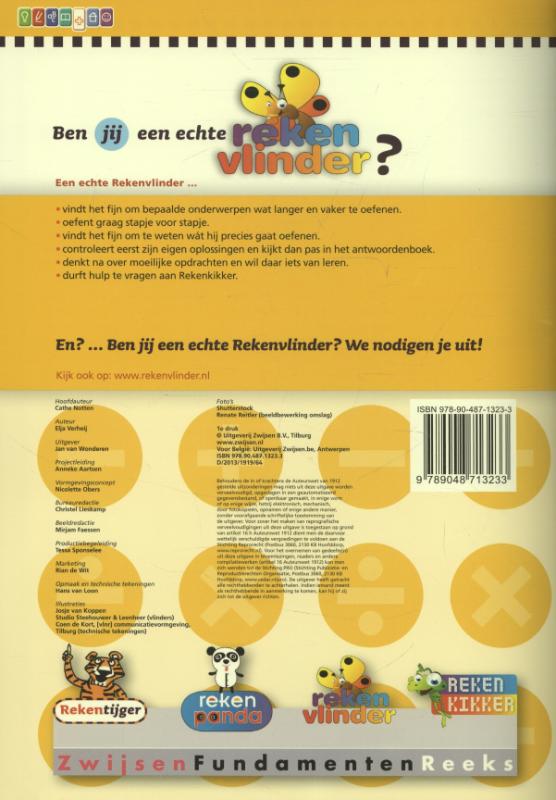 Achterkant van Antwoordenboek