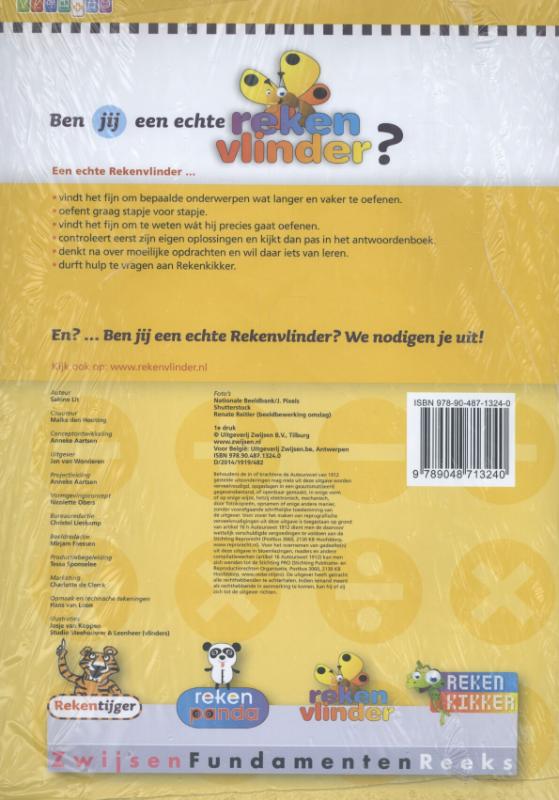 Achterkant van werkboek