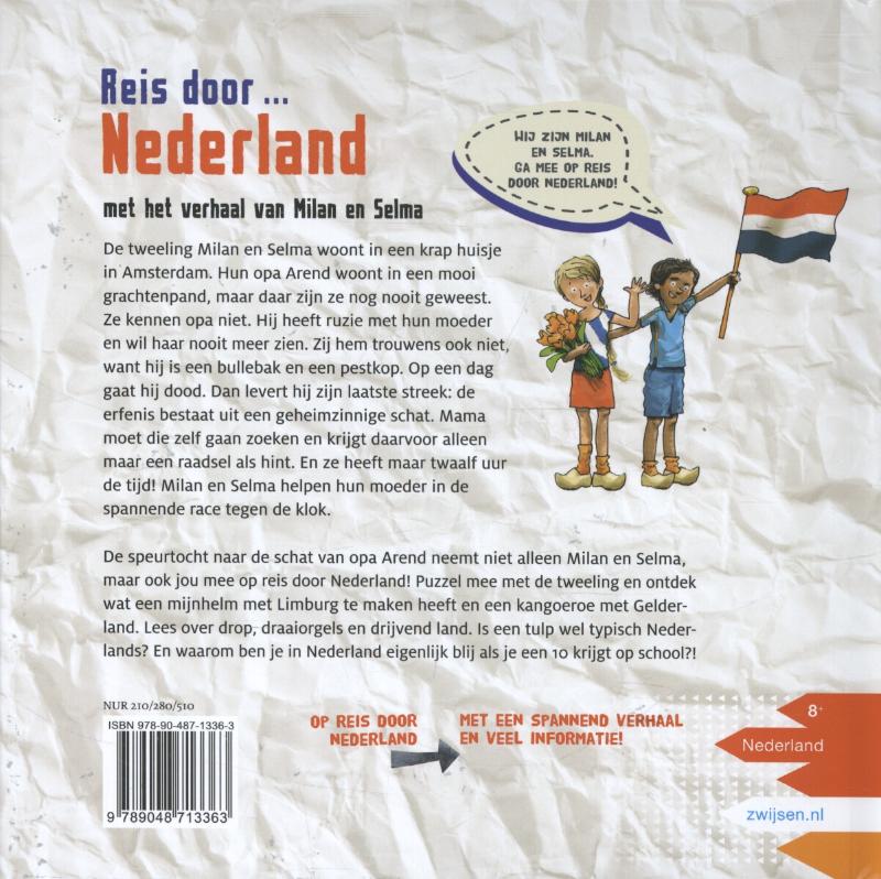 Achterkant van Reis door... Nederland
