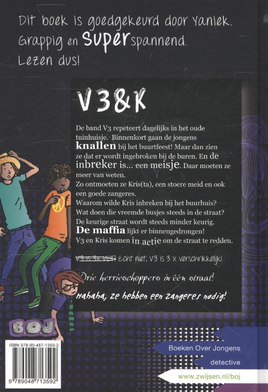 Achterkant van Slimmer dan de maffia!