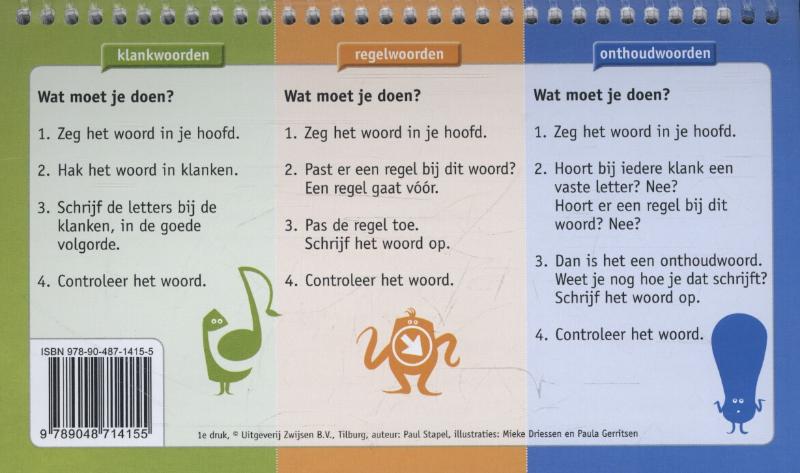 Achterkant van Uitlegkaarten 5