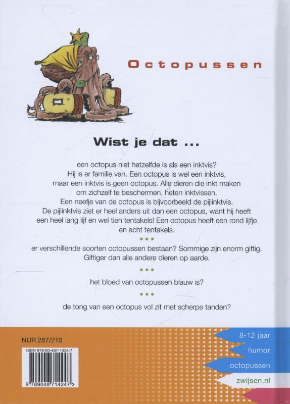Achterkant van Octopussen