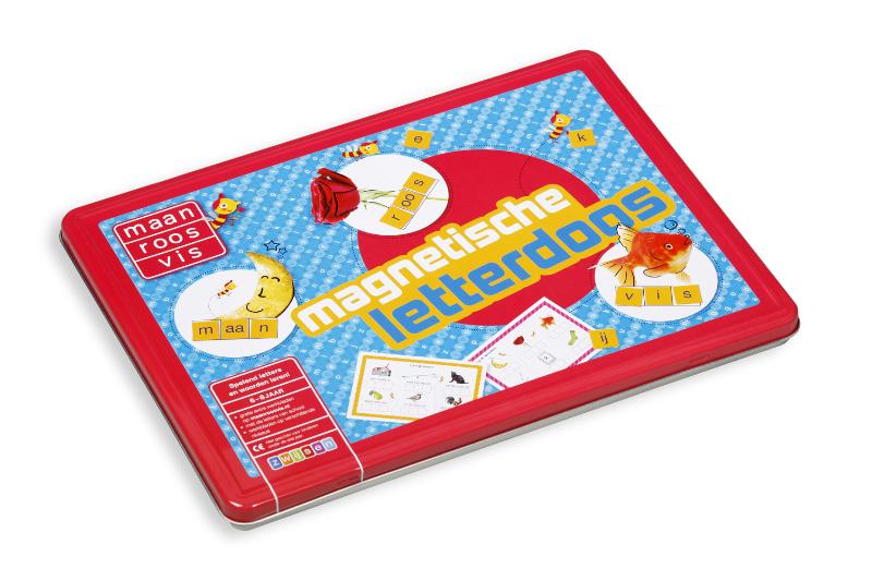 Achterkant van Magnetische letterdoos