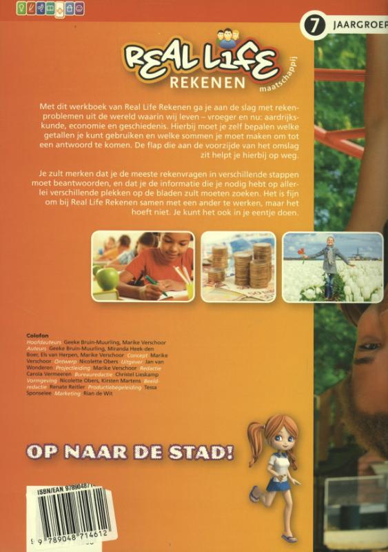 Achterkant van werkboek