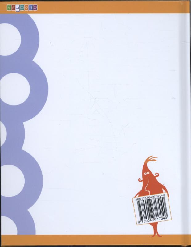 Achterkant van Taalboek 8b