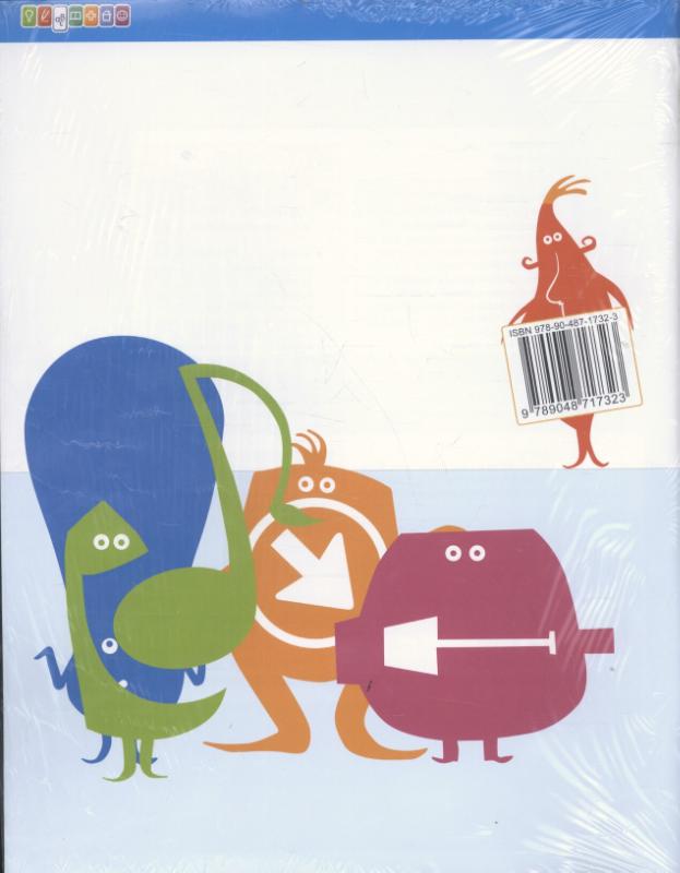 Achterkant van werkboek 8b (5V)