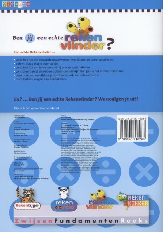 Achterkant van Antwoordenboek