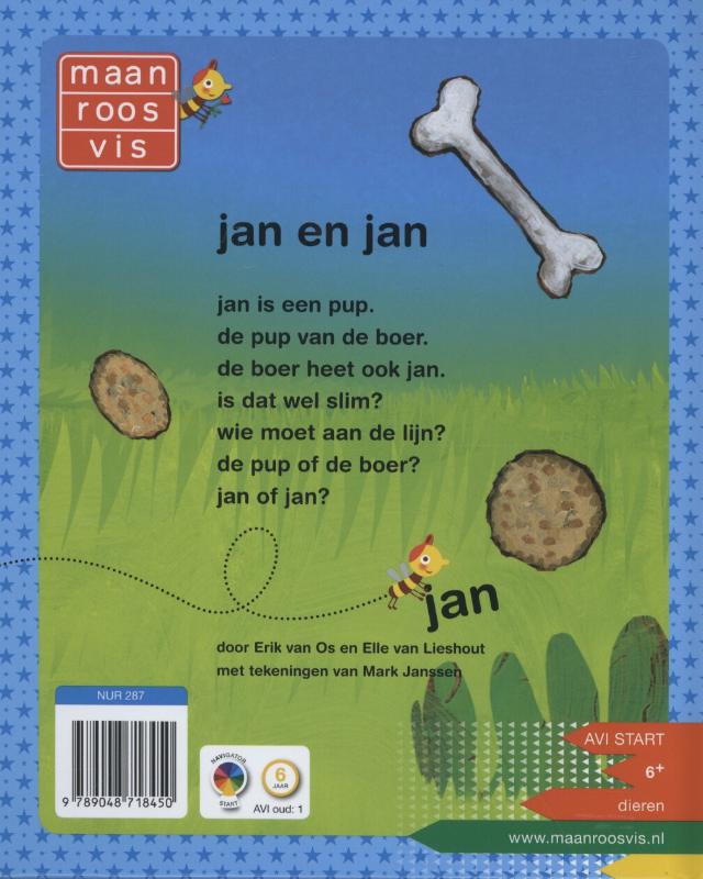 Achterkant van Jan en Jan