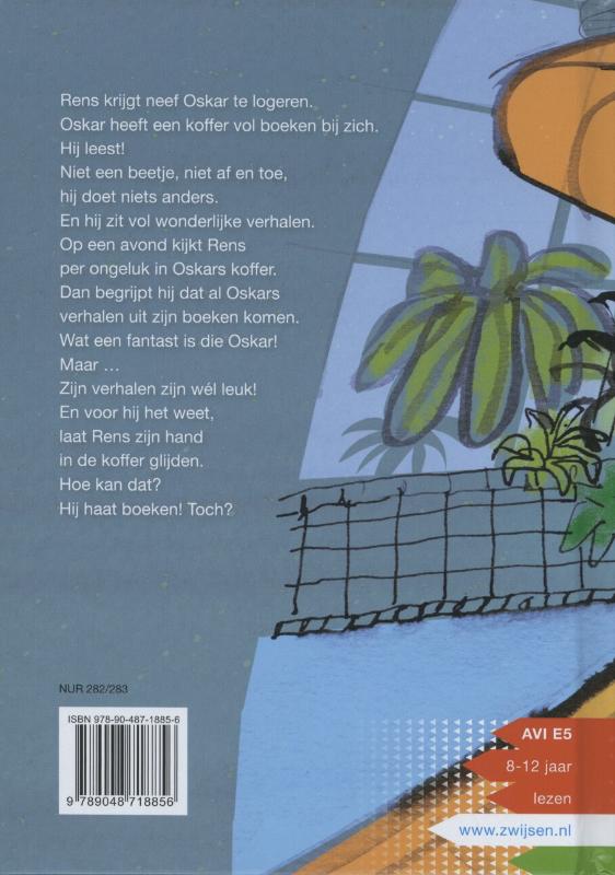 Achterkant van Lezen is een feest