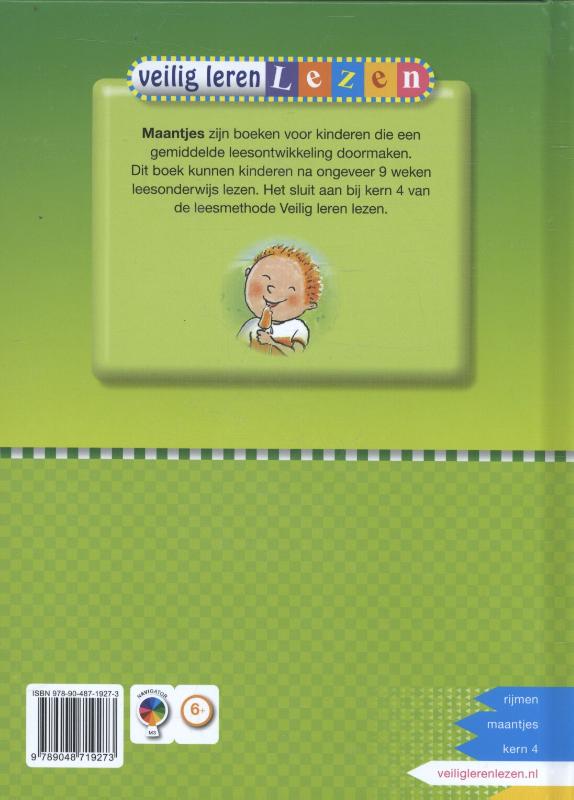 Achterkant van Een zoen voor Koen