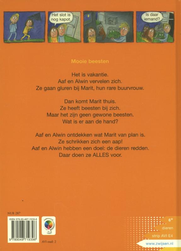 Achterkant van Mooie beesten