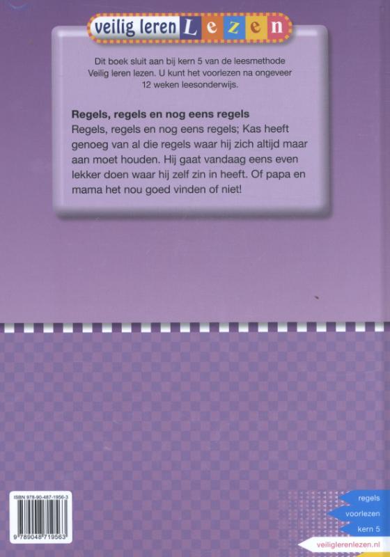 Achterkant van Regels, regels en nog eens regels