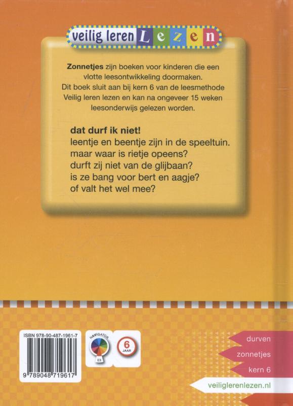 Achterkant van Dat durf ik niet!