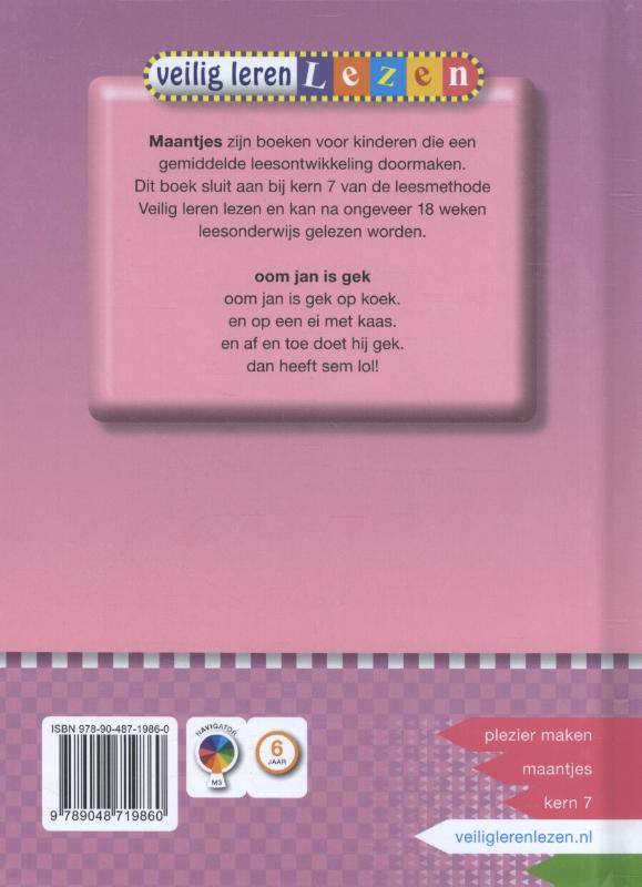 Achterkant van Oom Jan is gek
