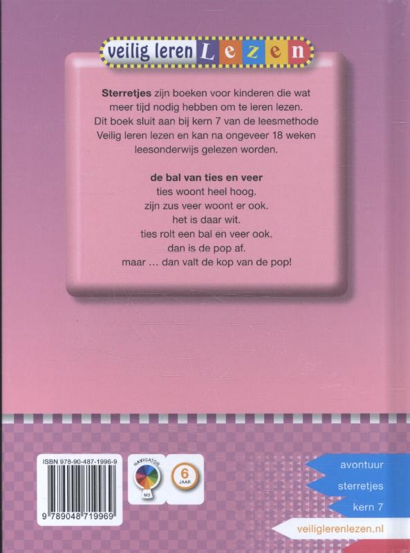 Achterkant van De bal van ties en veer