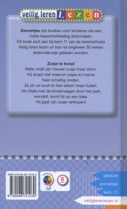 Achterkant van Zusje te koop!