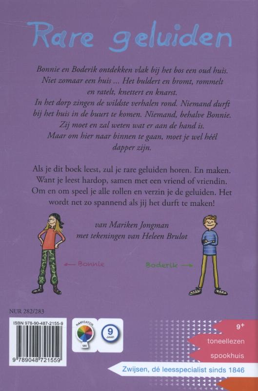 Achterkant van Rare geluiden