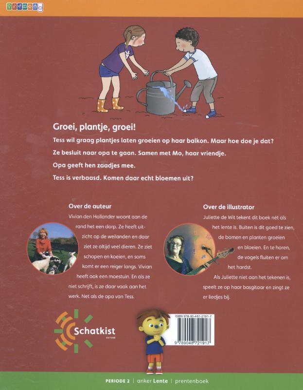 Achterkant van Periode 2 Lente