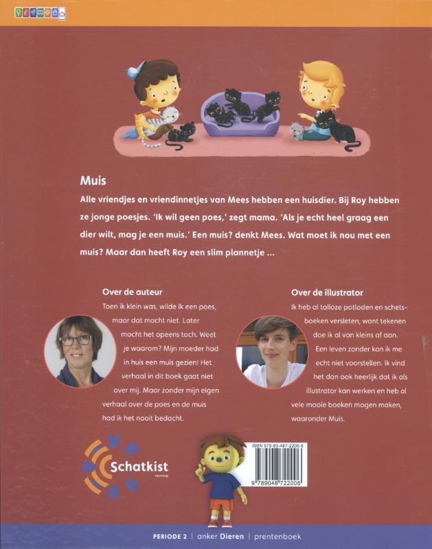 Achterkant van Anker Dieren