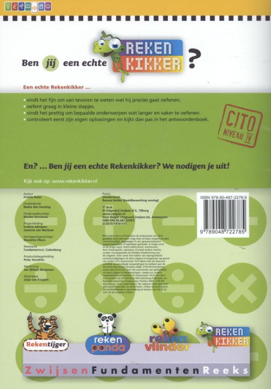 Achterkant van Antwoorden