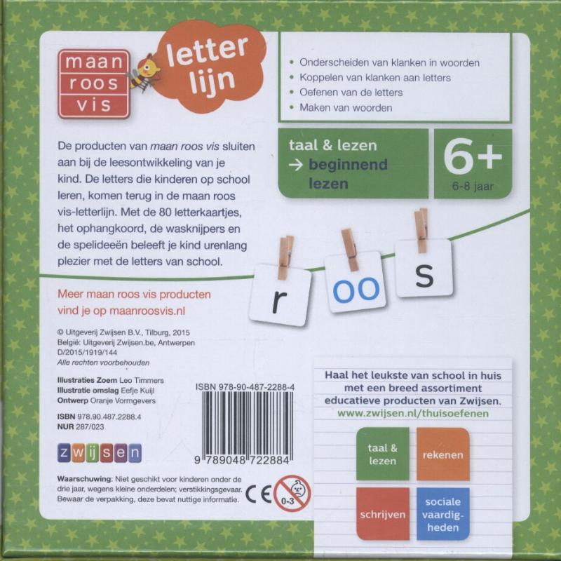 Achterkant van Letterlijn
