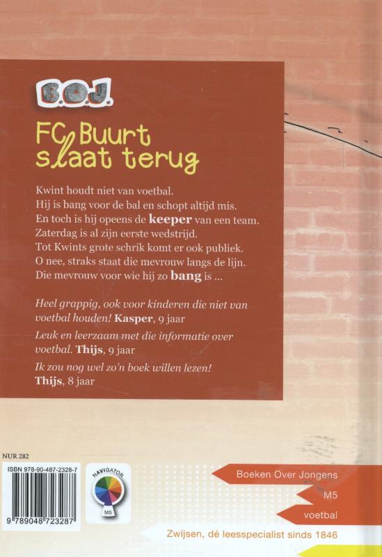 Achterkant van FC Buurt slaat terug