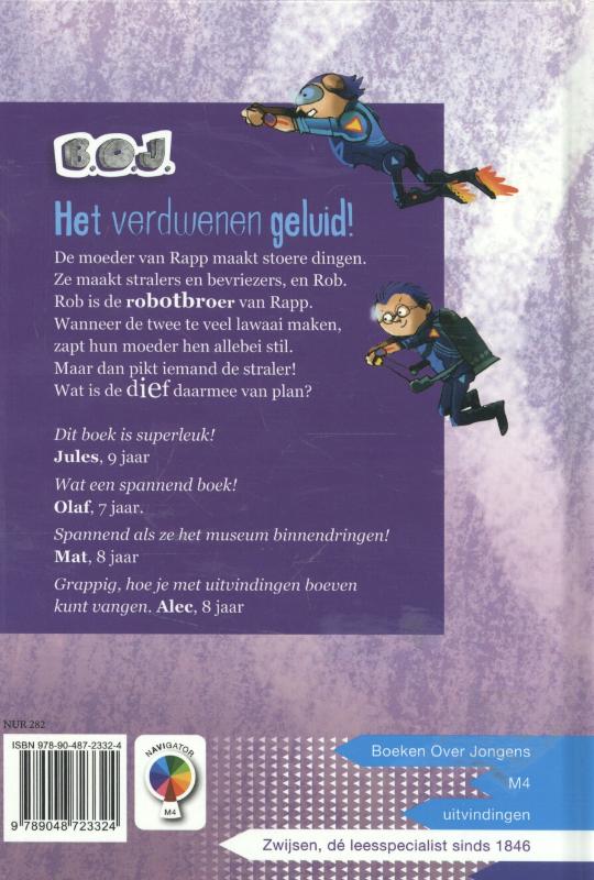 Achterkant van Het verdwenen geluid