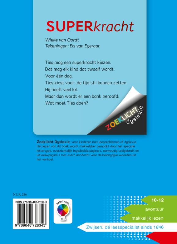 Achterkant van Superkracht