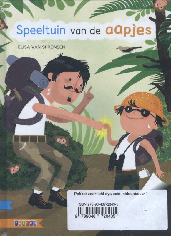 Achterkant van Pakket zoeklicht dyslexie MB1