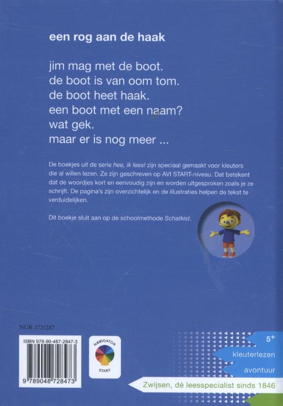 Achterkant van Een rog aan de haak
