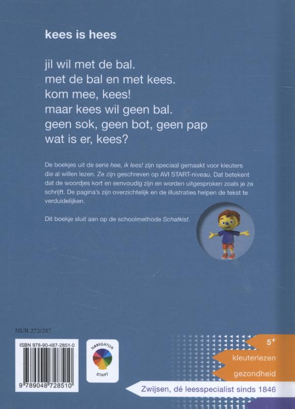 Achterkant van Kees is hees