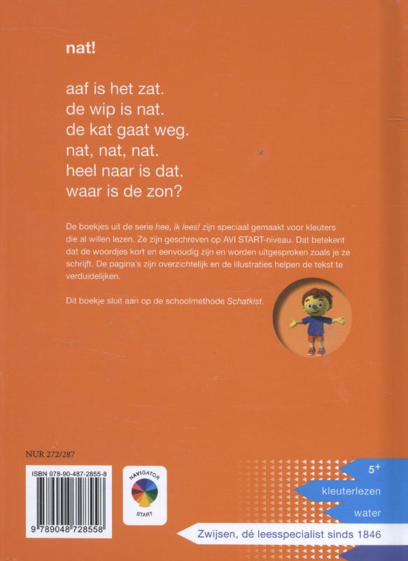 Achterkant van Nat!
